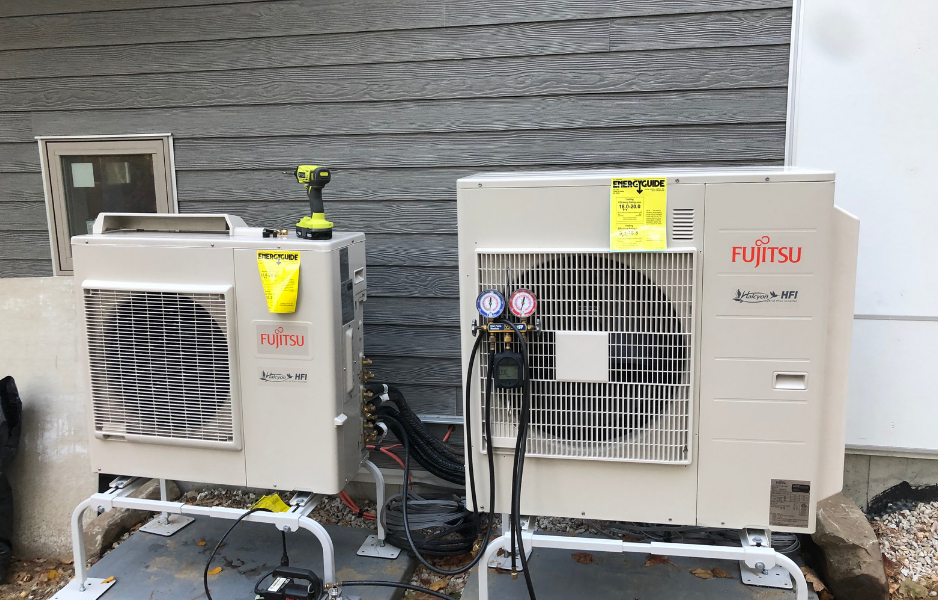 Fujitsu VRF Heat Pump Installation – Portland, Maine