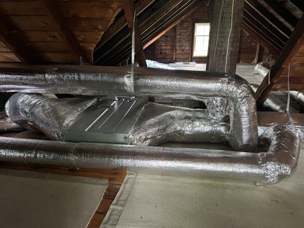 Whole-House Mini Split Heat Pump Installation – Peaks Island, Maine